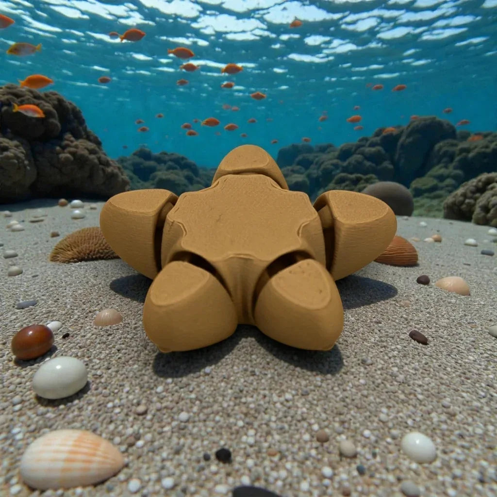 Baby Starfish Wood - Back