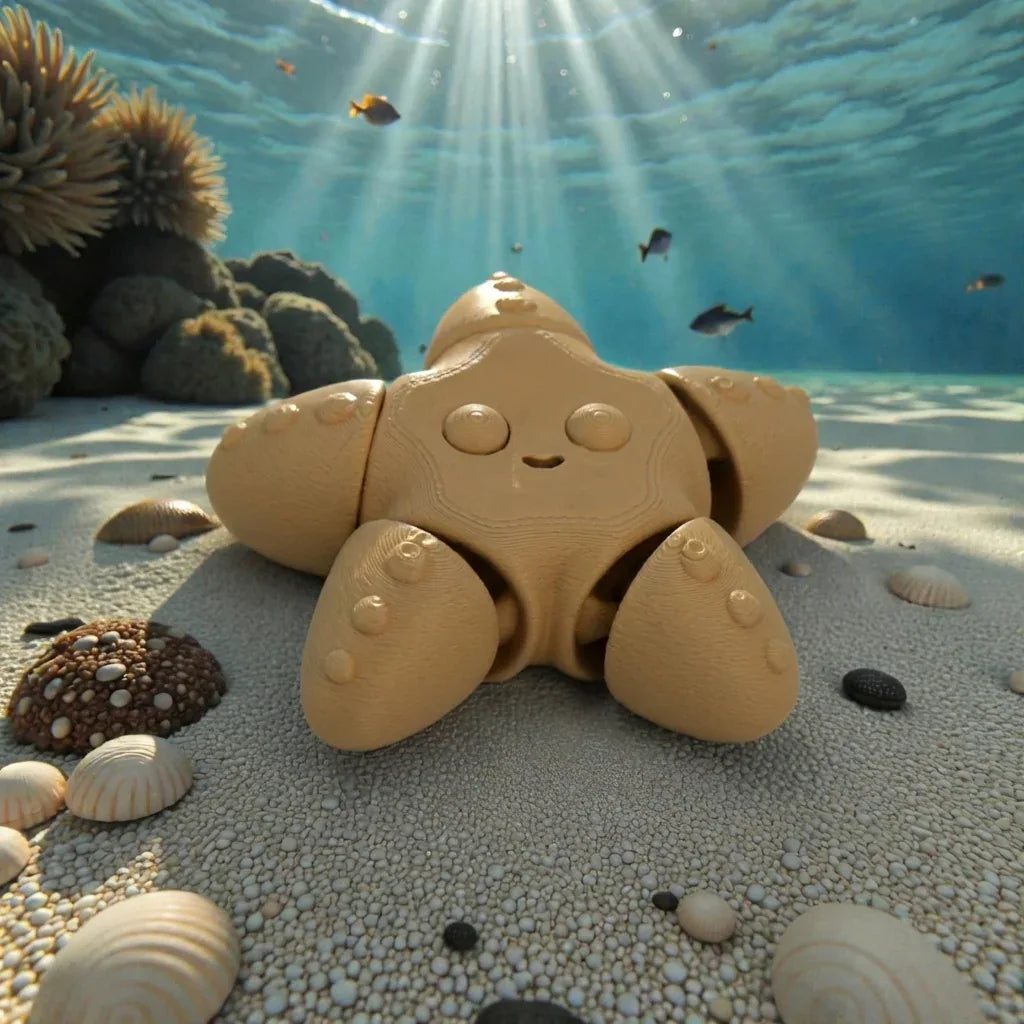 Baby Starfish Wood - Front