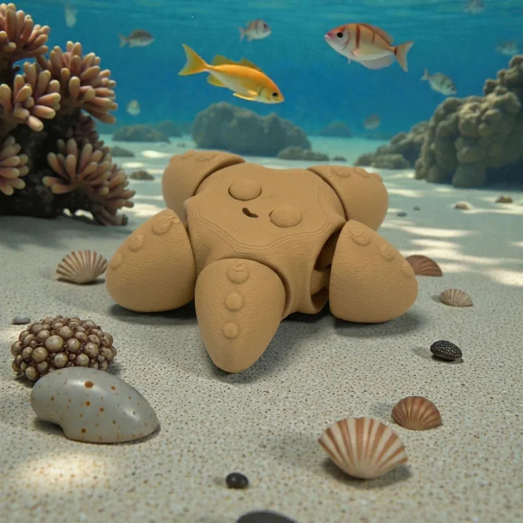 Baby Starfish Wood - Side