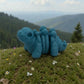 Baby Stegosaurus Skeleton Silk Sapphire Forest - Side
