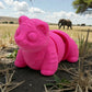 Baby Tiger Silk Pink Yellow - Side