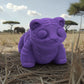 Baby Tiger Silk Starling Purple - Front