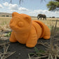Baby Tiger Silk Tropical Sunset - Side
