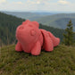 Baby Triceratops Silk Smokey Wine - Side