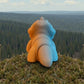 Baby Triceratops Silk Tropical Sunset - Back