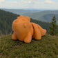 Baby Triceratops Silk Tropical Sunset - Side