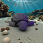 Baby Turtle Silk Midnight Purple - Front