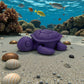 Baby Turtle Silk Midnight Purple - Side