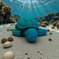 Baby Turtle Silk Sapphire Forest - Front