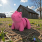 Baby Unicorn Silk Pink Yellow - Side