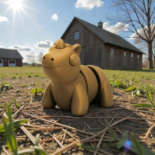 Baby Unicorn Wood - Side