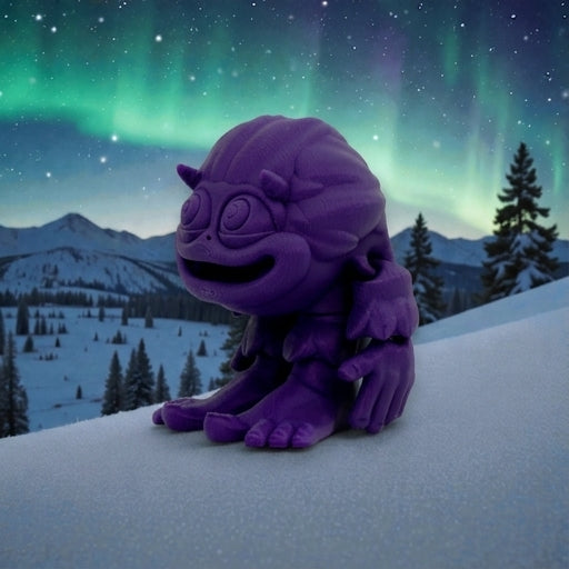 Baby Yeti Silk Midnight Purple - Side