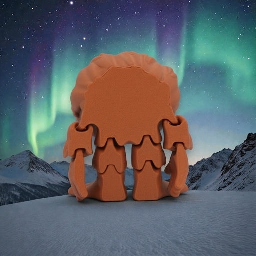 Baby Yeti Silk Red Copper - Back