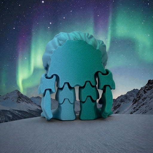 Baby Yeti Silk Sapphire Forest - Back
