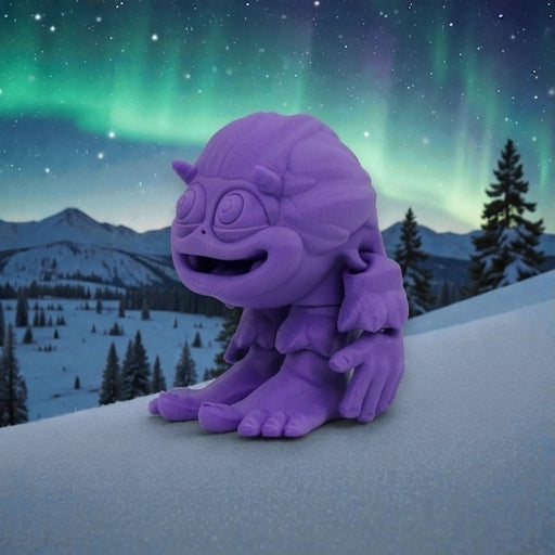 Baby Yeti Silk Starling Purple - Side
