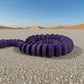 Ball Python Silk Midnight Purple - Side