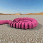 Ball Python Silk Pink Yellow - Side