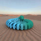 Ball Python Silk Sapphire Forest - Back