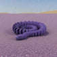 Ball Python Silk Starling Purple - Front