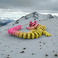 Big Dragon Silk Pink Yellow - Back