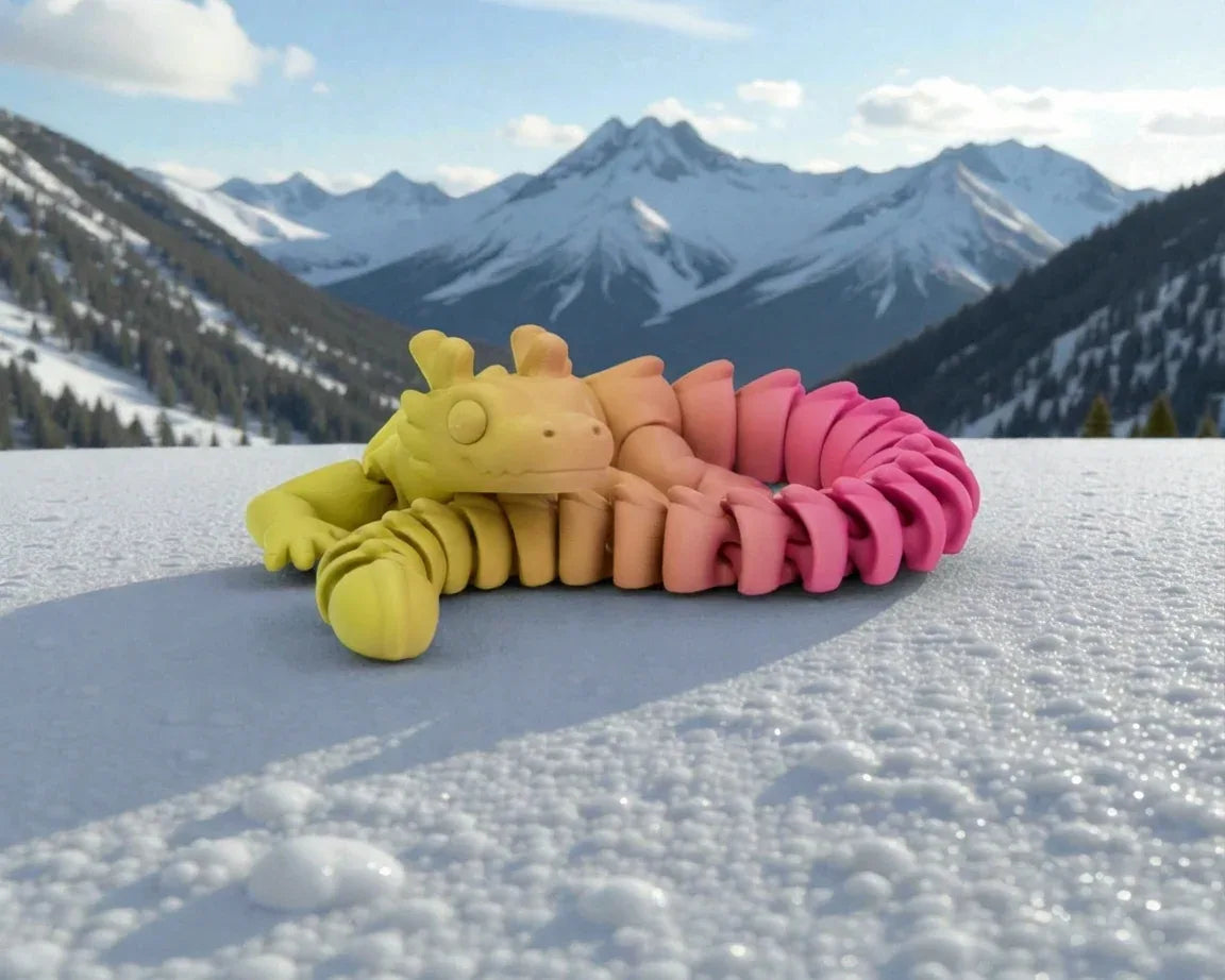 Big Dragon Silk Pink Yellow - Front