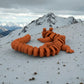 Big Dragon Silk Red Copper - Back