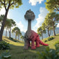 Brachiosaurus Silk Smokey Wine - Front