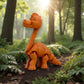 Brachiosaurus Silk Tropical Sunset - Side