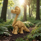 Brachiosaurus Wood - Side