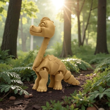 Brachiosaurus Wood - Side
