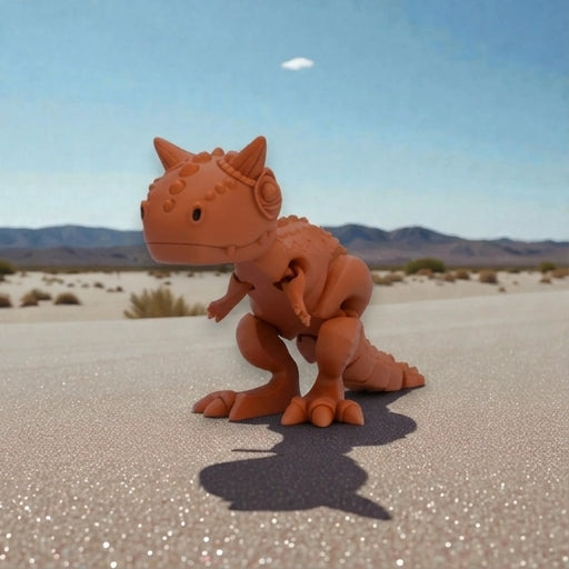Carnotaurus Silk Red Copper - Front
