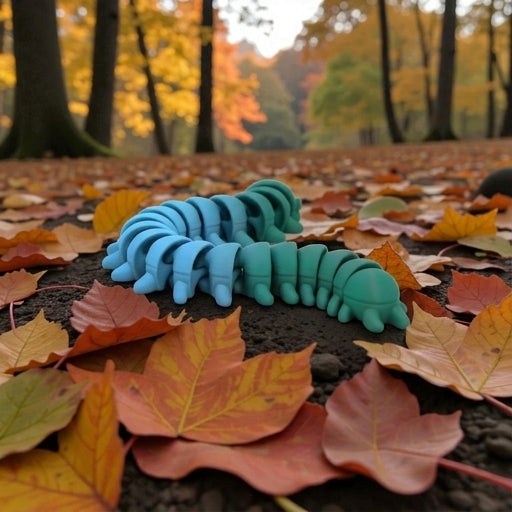 Centipede Silk Sapphire Forest - Back