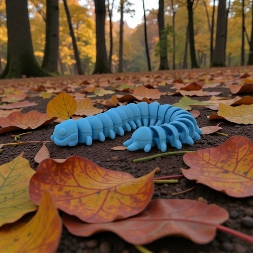 Centipede Silk Sapphire Forest - Side