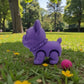 Chibi Frenchie Silk Starling Purple - Side