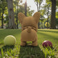 Chibi Frenchie Wood - Back