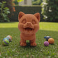 Chibi Husky Silk Red Copper - Front