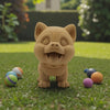 Chibi Husky Wood - Front