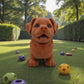 Chibi Rottweiler Silk Red Copper - Front