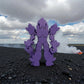 Crystal Warrior Silk Starling Purple - Back