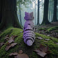 Cute Fox Silk Midnight Purple - Back