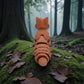 Cute Fox Silk Red Copper - Back