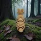 Cute Fox Wood - Back