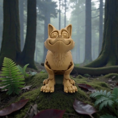 Cute Fox Wood - Front