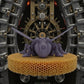 Cyber Bee Silk Midnight Purple - Front