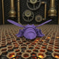 Cyber Bee Silk Starling Purple - Back