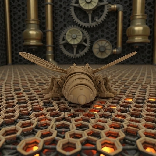 Cyber Bee Wood - Back