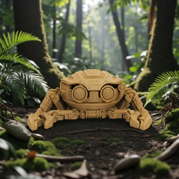 Cyber Crab Wood - Front
