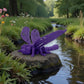Dragonfly Silk Midnight Purple - Side