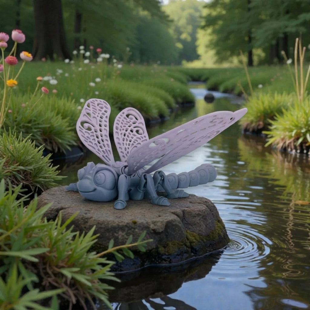 Dragonfly Silk Rainbow - Side