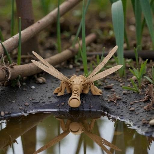 Dragonfly Wood - Back